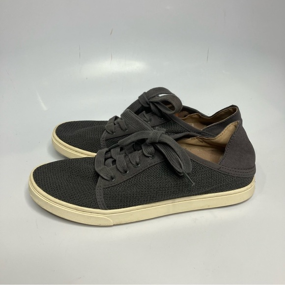 Olukai pehuea Li convertible sneakers dark gray size 6 - Picture 3 of 9